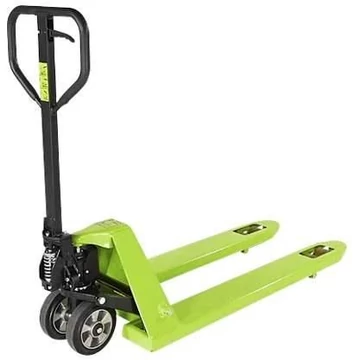 Pramac GS EVO raklapemelő gyors emeléssel, teherbírása 2500 kg, fekete gumi / poliuretán kerekekkel