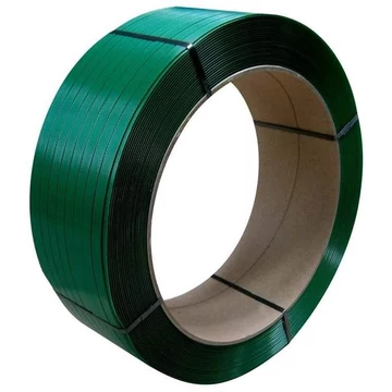 Pántolószalag PET 15,5 x 0,7 mm, zöld, tekercshossz 1750 m