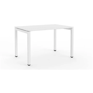 Asztal STEEL 1200 x 800 mm, asztallap világosszürke