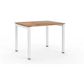 STEEL íróasztal 1000 x 800 mm, asztallap tölgy