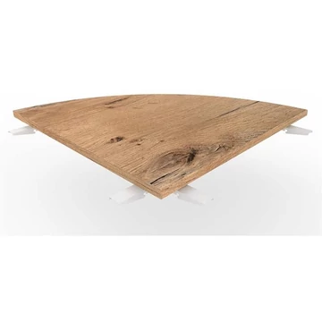 Összekötő STEEL 800 x 800 mm, asztallap tölgy