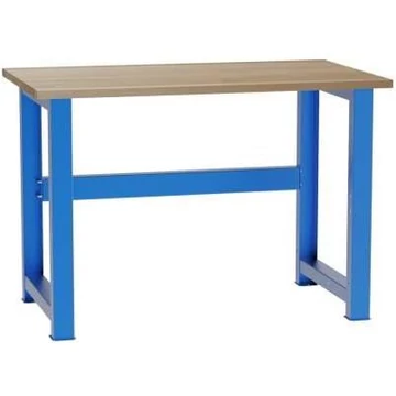 Munkaasztal, sz x mé x ma: 1200x700x827 mm, kék RAL5012