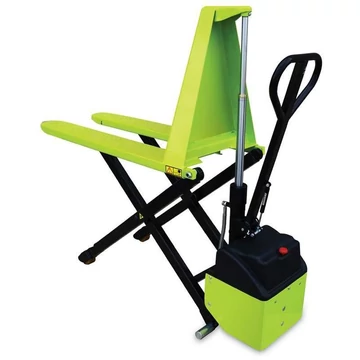 PRAMAC HX10E ollós raklapemelő, elektrohidraulikus emelő 85-800 mm, teherbírás 1000 kg