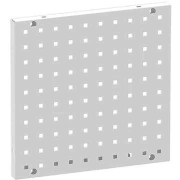 Falpanel szerszámtartóhoz Q SYSTEM, 400 x 400 mm, színe világosszürke RAL7035