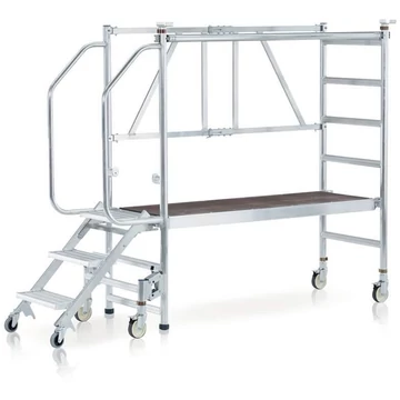 Felszerelhető emelvény fokos, összecsukható