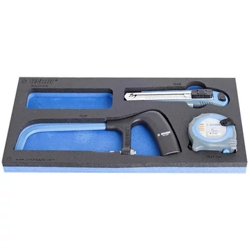 Szett - mérőszalag, vágó, fűrész, UNIOR, 3 db.