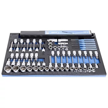 Nyomatékkulcs készlet tartozékokkal, UNIOR, 79 db