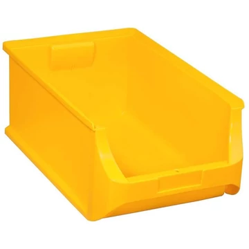 Professzionális állványdoboz, 500 x 310 x 200 mm, sárga színű, 6 db