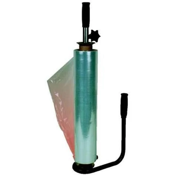 Adagoló nyújtófóliához, szorítóval