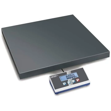 Platform mérleg, mérési tartomány max. 150 kg, mérőlemez 550x550x58 mm