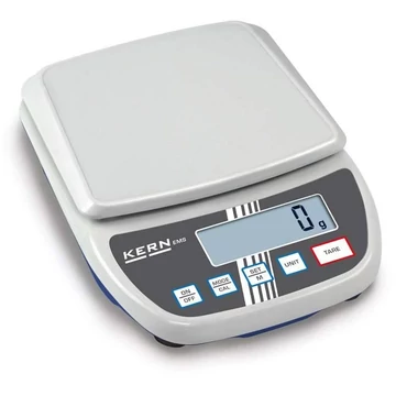 Precíziós mérleg, súlyozási tartomány max. 0 - 3000 g, olvashatóság 0,01 g