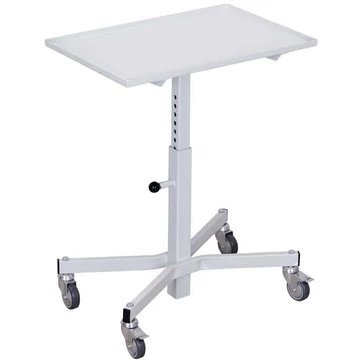 Anyagtartó dőlés nélkül, magasságállítási tartomány 500-770 mm, színe világosszürke RAL7035