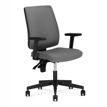 TAKTIK irodai szék karfákkal, Oban kárpit - színe világosszürke