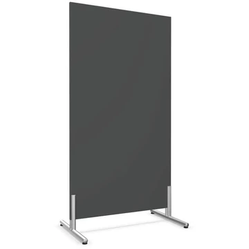 Válaszfal magassága 1550 mm, szélessége 800 mm, színe sötétszürke