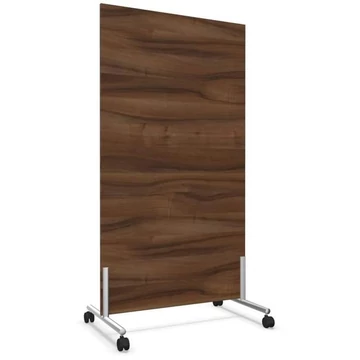 Mobil válaszfal, magassága 1550 mm, szélessége 800 mm, dió színű