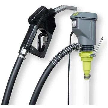 Elektromos dobszivattyú W40A, 230V dízelhez, hűtőfolyadékhoz, vékony olajhoz, automata pisztolyhoz