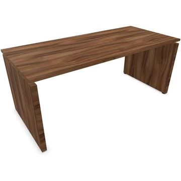 SQart Menedzser kezelőasztal, dió munkalap, szélesség x mélység: 1800 x 800 mm