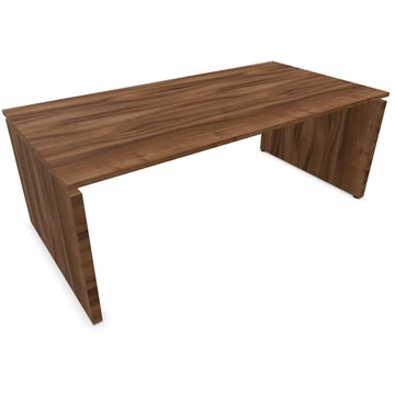 SQart Menedzser kezelőasztal, dió munkalap, szélesség x mélység: 2000 x 1000 mm