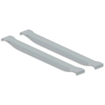 Mélységi alátámasztás vízszintes tároláshoz, horganyzott, 800 mm mély, páronkénti teherbírás 1100 kg