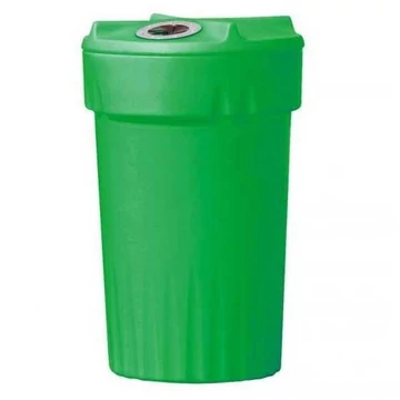 Műanyag Haszonanyaggyűjtő, térfogat 150 l, zöld