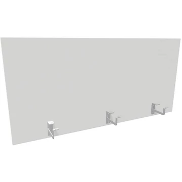 Válaszfal az íróasztalhoz, hossza 1200 mm, magassága 565 mm, fehér szín