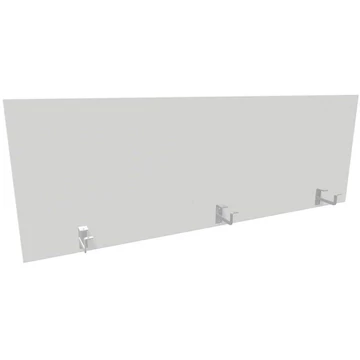 Válaszfal az íróasztalhoz, hossza 1600 mm, magassága 565 mm, fehér szín