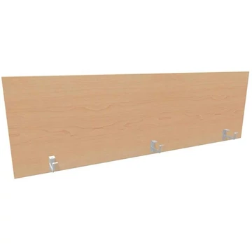Válaszfal hossza 1800 mm, magassága 565 mm, juhar színű