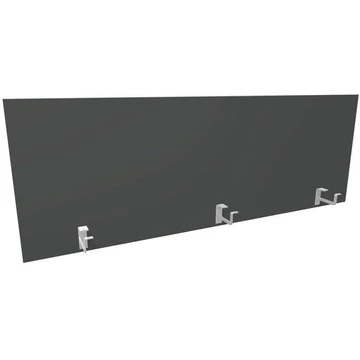 Válaszfal íróasztalhoz, hossza 1600 mm, magassága 565 mm, színe sötétszürke