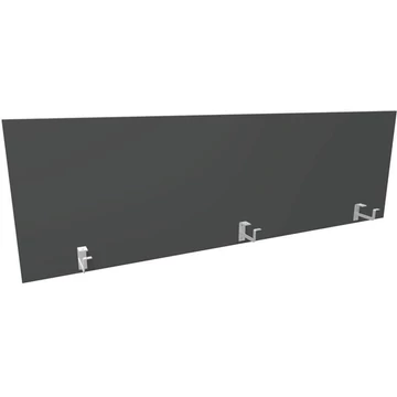 Válaszfal hossza 1800 mm, magassága 565 mm, színe sötétszürke