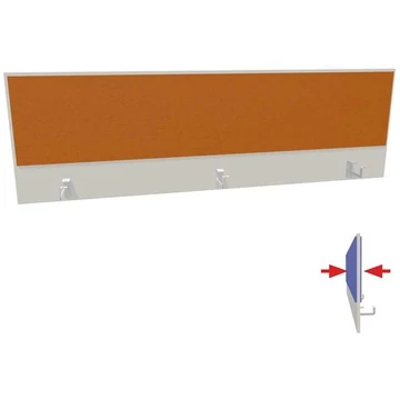 Partíciós felár a szövetburkolatért, kétoldalas, hossza 1800 mm