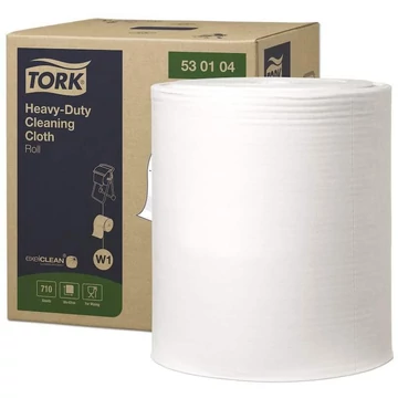 TORK Heavy Duty tisztító tekercs, polár, fehér, hossza 270 m, szélessége 430 mm