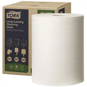 TORK Tisztítótekercs, tartós, polár, fehér, hossza 114 m, szélessége 320 mm
