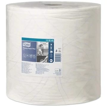 TORK Industrial Plus tisztító papírtekercs, fehér, hossza 510 m, szélessége 369 mm