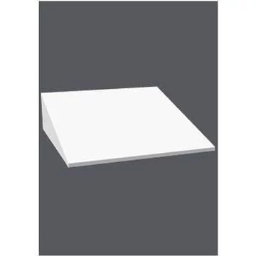 Dőlt tetőtartó gardróbszekrényhez, szélesség 600 mm, szürke RAL7035