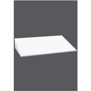 Ferde tetőszerkezet gardróbszekrényhez, 800 mm szélességű, szürke RAL7035