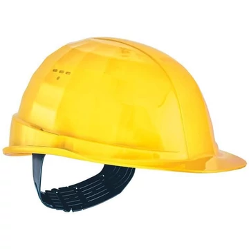 S14 biztonsági sisak, 4 pontos felfüggesztés textil hevedereken, fehér