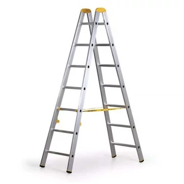 Lépcsőfokos állólétra, 2 x 7 fokos