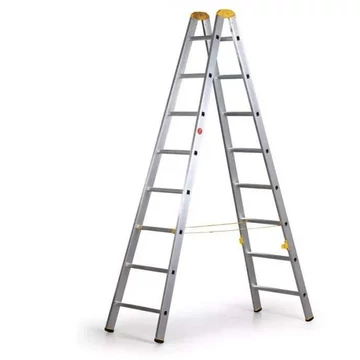 Lépcsőfokos állólétra, 2 x 8 fokos