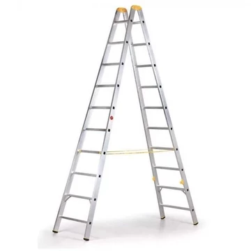 Lépcsőfokos állólétra, 2 x 10 fokos