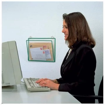 Tároló zsebek, 255 x 340 mm, 5 darab, kék színű