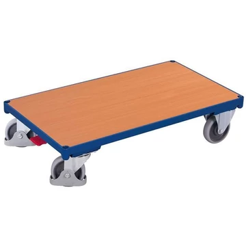 Alap platós kocsi VARIOfit 1200 x 800 mm, teherbírása 500 kg.