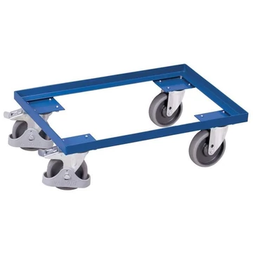 VARIOfit alváz tárolókhoz, acélszerkezet, rakfelület 614x414 mm, teherbírás 250 kg