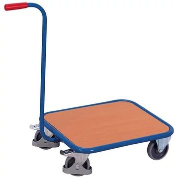 Fogantyús kocsi, rakfelület bevonatos forgácslapból 600 x 500 mm, teherbírása 250 kg