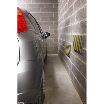 Figyelmeztető és védelmi profil, öntapadó, 500 x 250 mm, sárga-fekete színű, 2 darabos csomagolásban