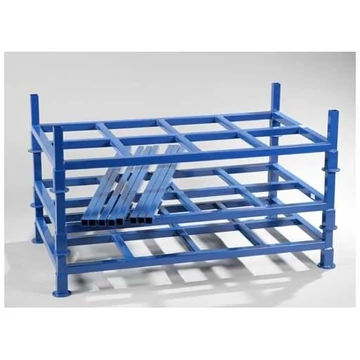 Szétszerelhető rakodókeret, h x sz: 1400 x 800 mm, belső magasság 1300 mm, teherbírás 1000 kg