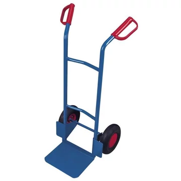 VARIOfit molnárkocsi - acélcső, teherbírás 200 kg, lapát 320 x 250 mm, gumiabroncsok