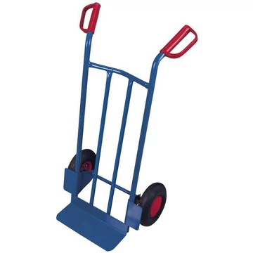 VARIOfit molnárkocsi - acélcső, teherbírás 250 kg, lapát 400 x 150 mm, gumiabroncsok