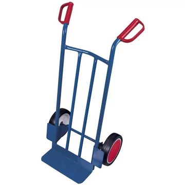 VARIOfit molnárkocsi - acélcső, teherbírás 250 kg, lapát 400 x 150 mm, tömör gumiabroncsok