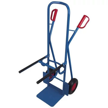 VARIOfit székszállító kocsi, teherbírás 250 kg, lapát 320 x 250 mm, gumiabroncsok