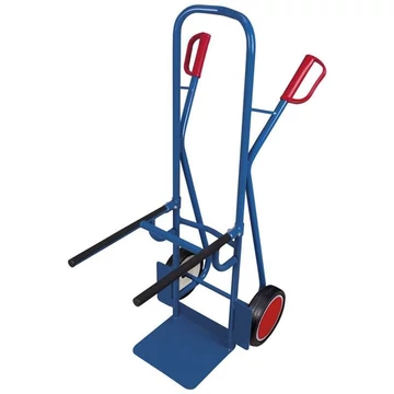 VARIOfit székszállító kocsi, teherbírás 250 kg, lapát 320 x 250 mm, tömör gumiabroncsok